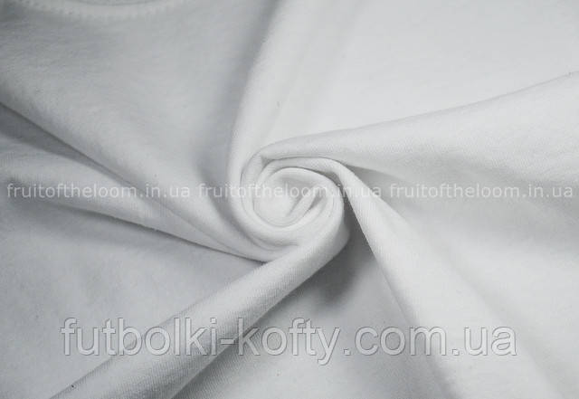 Белая детская футболка с длинным рукавом