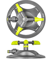 Зрошувач обертається, 3-х ріжковий, на круглій підставці, LIME LINE, LE-6201