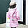 Дитячий підліток Натуральний пуховик на дівчат. Єврозима. Дитяче пальто. Розміри 120-160., фото 4