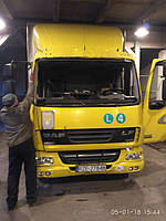 Изготовление лобового стекла триплекс на грузовик DAF LF 45. Установка лобового стекла на ДАФ ЛФ 45 в Никополе (Украина) 5