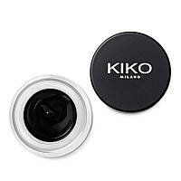 Гелева підводка для очей Kiko Milano Lasting Gel Eyeliner чорна