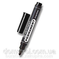 Маркер чорний товстий 8004, фото 1