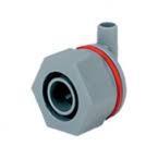 Клапан для ведра с соской Запасной клапан в пластиковое ведро с резиновой соской для поения