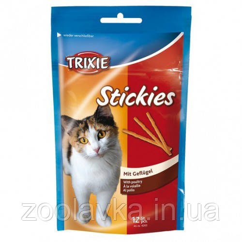 4265 TRIXIE STICKIES М'ЯСНІ ПАЛИЧКИ З КУРКОЮ, 25ГР