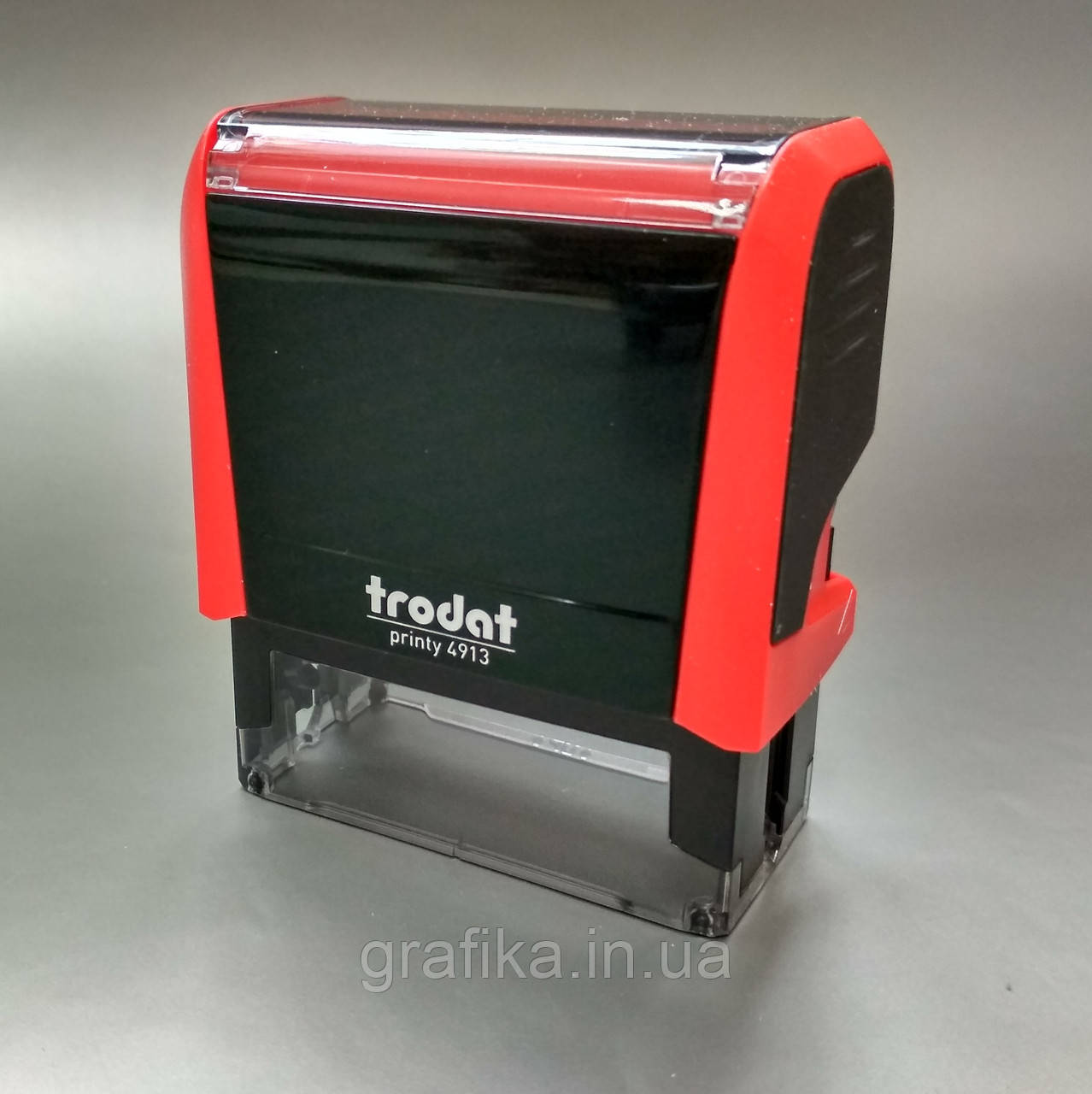 Оснастка для штампа TRODAT 4913, 22х58 мм, корпус пластиковий, фото 1