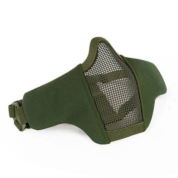 Маска-сітка на нижню частину обличчя V3 GREEN (для Airsoft, Страйкбол), фото 1