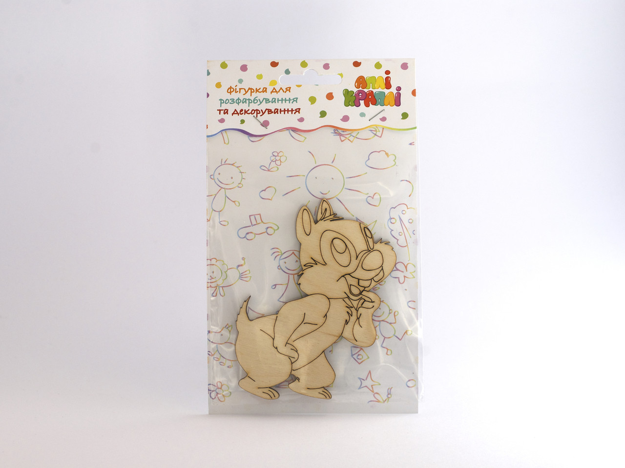 Фігура для декорування з фанери "Бурундучок", фото 1