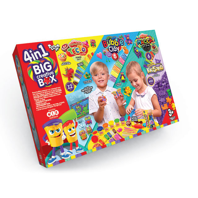 Набір для творчості Danko Toys Big creative box 4В1 