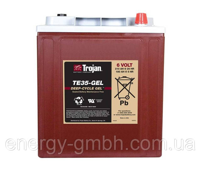 Тяговий акумулятор TROJAN TE35-GEL