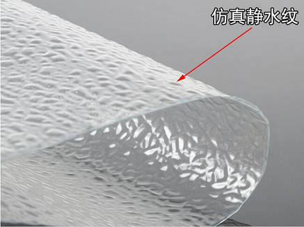 Пластик для імітації водної поверхні. 500 мм. Х 270 мм, 1 шт., фото 2