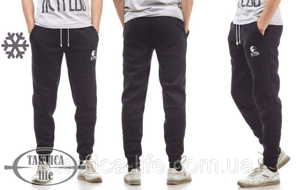 Мужские зимние штаны "Ястребь" (черные) XL - фото 1 - id-p639722801