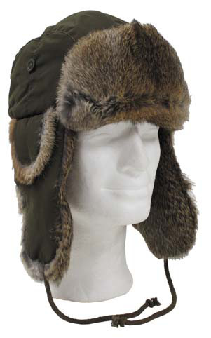 Шапка-Вушанка olive, Max Fuchs, фото 1