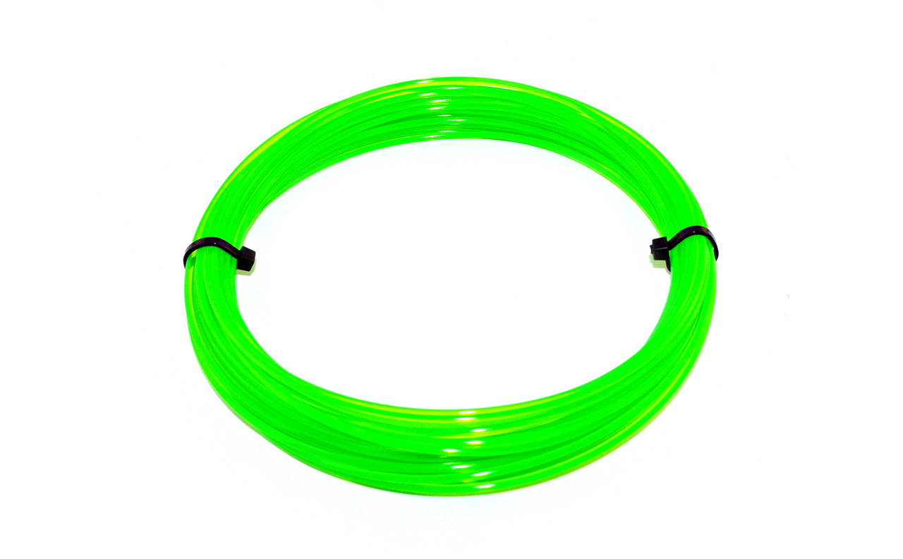 Зелений флюр (світловідбивний) PLA пластик для 3D ручки 10 метрів