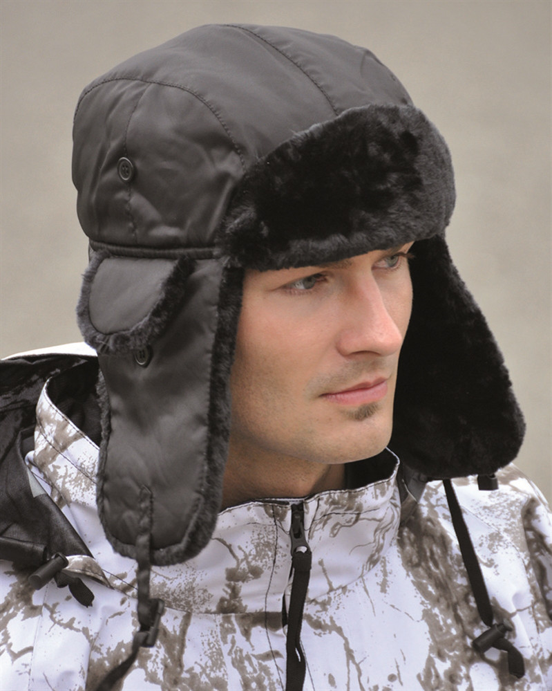 Шапка-вушанка MA1® Pilot чорна M, фото 1