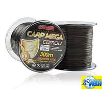 Леска BratFishing Carp Mega Camou 300м