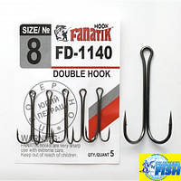 Крючок двойной Fanatik DOUBLE HOOK FD-1140 (5шт)