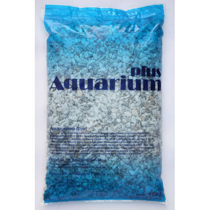Грунт Aquariumplus мармур ( обкатаний. білий) 5 - 8 мм, 1 кг, фото 2