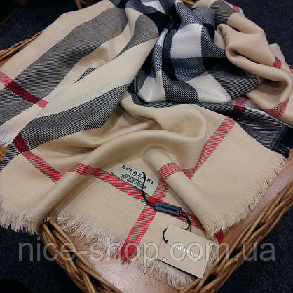 Хустка Burberry світлий беж, фото 5