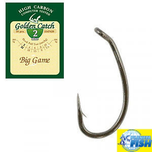 Гачок одинарний Golden Catch Big Game (10 шт.)