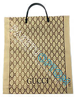 Пакет із пластиковою ручкою (пакет-пластик) "Gucci"