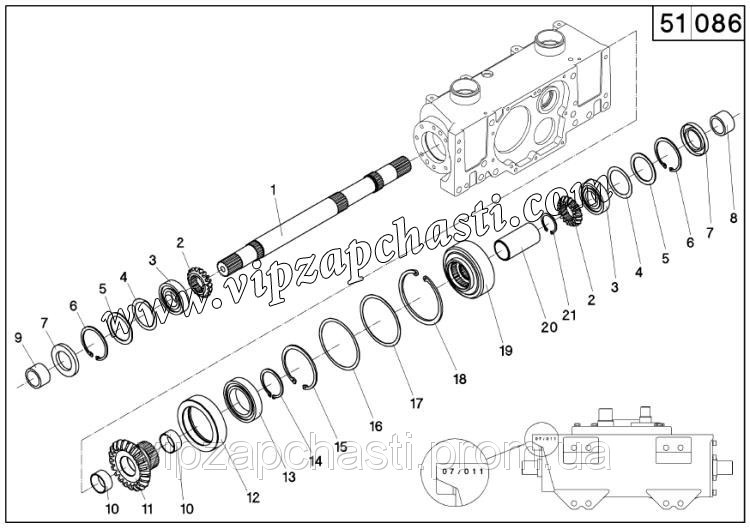 Муфта редуктора Geringhoff Rota Disc Z-28 - фото 4 - id-p47235282