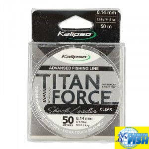 Волосінь Kalipso Titan Force Leader CL 50м 0.12