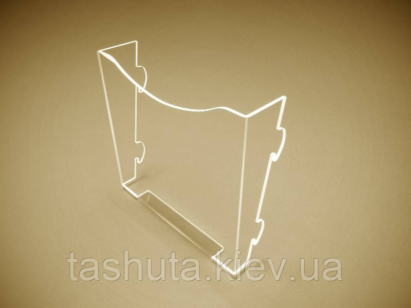 Карман объемный для стендов на шипах А6 (105х148) Ташута  (31-12150-04)