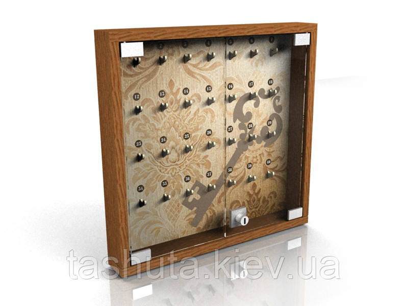 Настенные шкафчики для ключей (ключница) на 40 ключей, 680х680 мм Ташута  (22-10032)