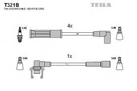 Комплект проводів запалювання Tesla T321B Renault