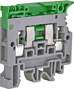 Клема гвинтова під запобіжник 5x20 ESC-SFR.4 (4 мм2, сіра)