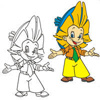 Картини розмальовки дитячі