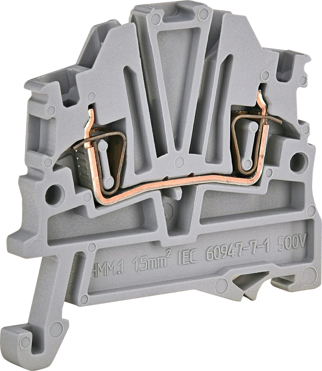 Клемма пружинна ESP-HMM.1 (1,5 мм2, сіра)