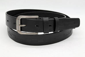 Стильний шкіряний ремінь 35 мм  класичний  