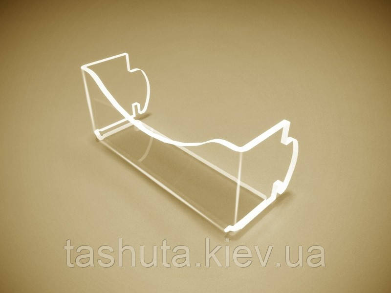 Навісна підставка під візитки із шипами 90х50 мм