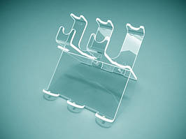 Пластикова підставка під ручки на 5 шт., 100х85х120 мм (Товщина акрилу: 1,8 мм; )