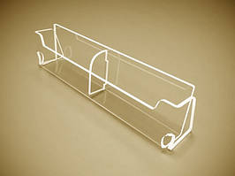 Підставка для візиток 90 х 50 мм, 2 комірки