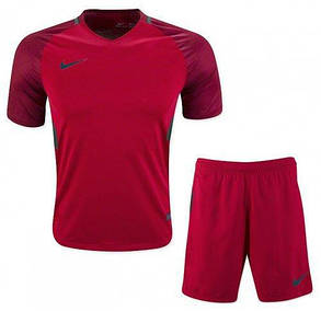 Футбольна форма ігрова Nike (Найк червона), фото 2