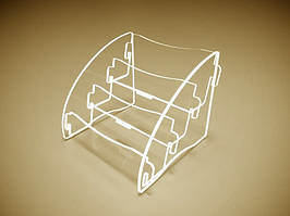 Настільна підставка для візиток 90х50мм х 3 шт.