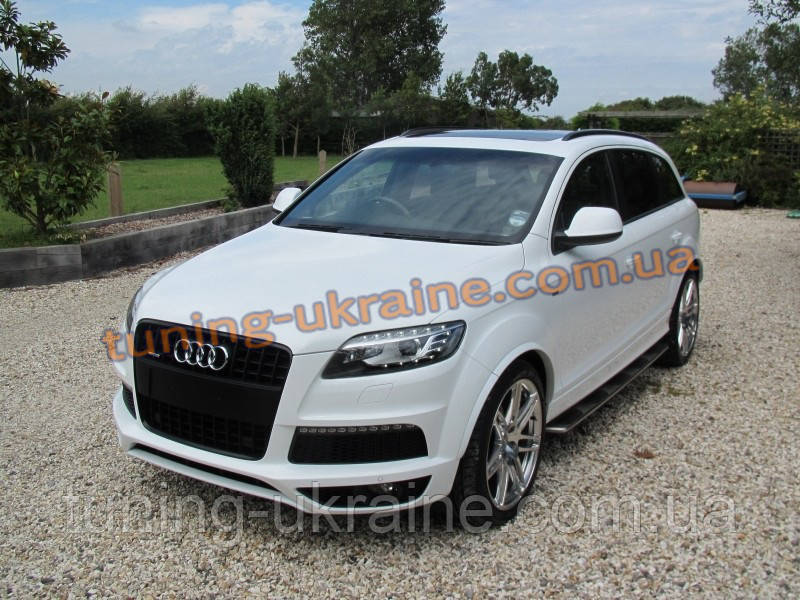 Пороги Original на Audi Q7