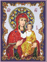 Набір алмазної вишивки (мозаїки) "Богородиця Смоленська".