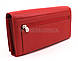Жіночий полегшений шкіряний гаманець Marco Coverna (MC1413) на магнітах, червоний, фото 2