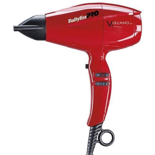 Професійний фен BaByliss Pro Vulcano V3 Ionic BAB6180IRE 2200W червоний