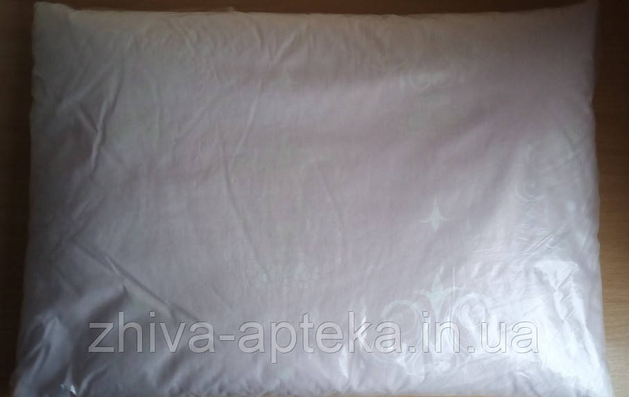 Ортопедична подушка з гречаного лушпиння 50х70 (твк) з блискавкою