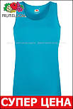 Синя спортивна майка жіноча (ультрамарин) Fruit of the loom 61-418-ZU M, фото 6