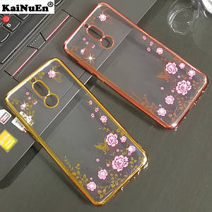 TPU чохол зі стразами для Huawei Mate 10 Lite (2 кольори)