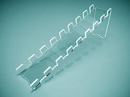 Акрилова підставка під ручки на 8 шт., 70х80х220 мм (Товщина акрилу: 1,8 мм; )