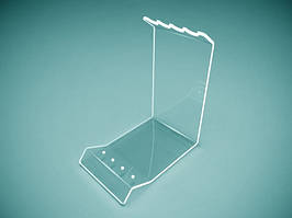 Акрилова підставка під ручки на 4 шт., 70х100х220 мм (Товщина акрилу: 1,8 мм; )