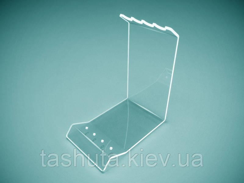 Акрилова підставка під ручки на 4 шт., 70х100х220 мм (Товщина акрилу: 1,8 мм; ), фото 1