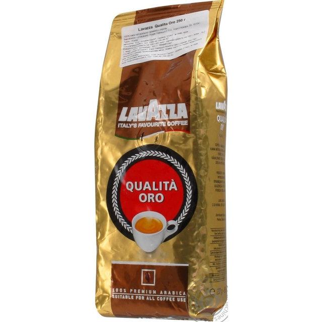 Кава в зернах Lavazza Qualita Oro 250 г. OriginaL, фото 1