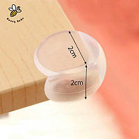 Захист від гострих кутів меблі від дітей